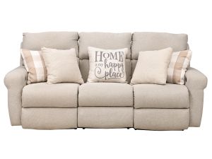 Westport Cement Lay Flat Power Reclining Sofa