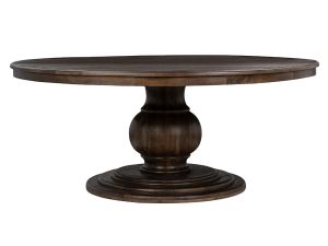 Brookside Cocoa Brown 72" Round Dining Table