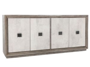 Denver Gray/White Distressed 4 Door Sideboard