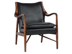 Kiannah Black Club Chair