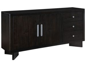 Hathaway Acacia Brown 3 Drawer Sideboard