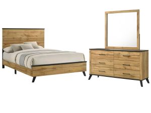 Kaywood Natural Pine 3-Piece Bedroom Set