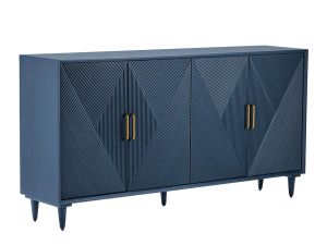 Arvada Blue 4 Door Sideboard