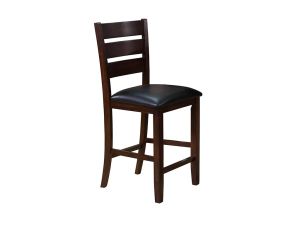 Bardstown Cherry Espresso Cushioned Counter Stool