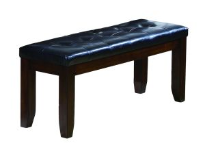 Bardstown Cherry Espresso Cushioned Dining Bench