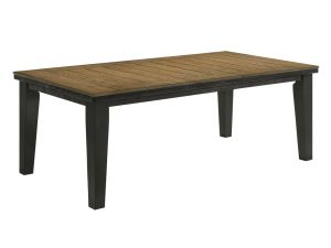 Bardstown Wheat/Charcoal Rectangle Table