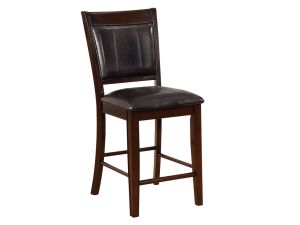 Fulton Cherry Espresso Padded 24" Counter Stool