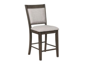 Fulton Grey Padded 24" Counter Stool