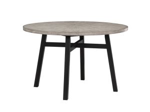 Mathis Grey/Black Round Table