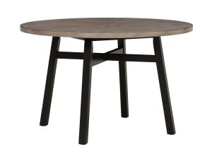 Mathis Grey/Black Round Table