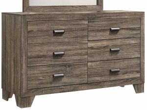 Millie Grey 6 Drawer Dresser