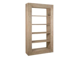 Amaya Whitewash Bookcase