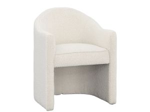 Thora Cream Boucle Dining Chair