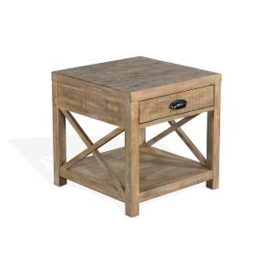 Durango Weathered Brown End Table