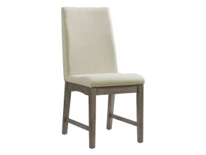 Dapper Grey Upholstered Side Chair