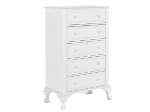 Jesse White 5 Drawer Chest