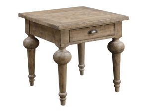 Interlude Sandstone Buff End Table