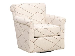 Jakson Portico Butterscotch Swivel Accent Chair