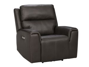 Jarvis Mica Leather Zero Gravity Power Recliner w/ Power Headrest