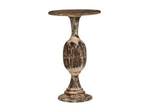 Eli Rustic Round Side Table