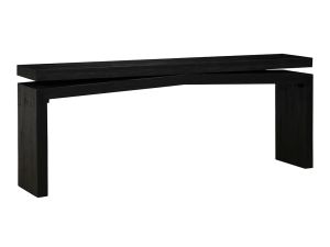 Matthes Black Console Table