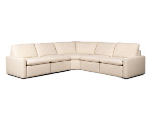 Tillery Antigo Natural 5 Piece Power Reclining Modular Sectional