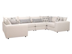 Contour Natural 6 Piece Modular Sectional