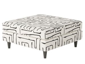 Fossil Ebony Cocktail Ottoman