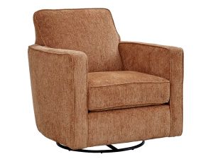 Impulse Brandy Swivel Glider Accent Chair