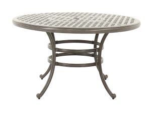 Macan Cast Aluminum Round Outdoor Dining Table