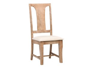 San Rafael Side Chair w/ Upholstered Seat