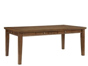 Tigard Brown 78-Inch Rectangular Dining Table