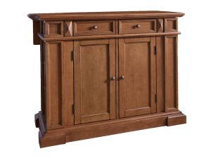 Americana Brown Kitchen Island