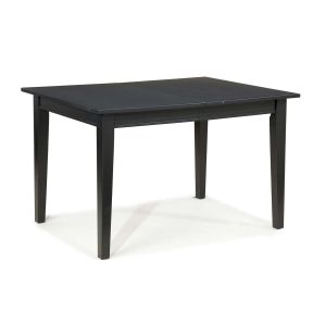 Arts & Crafts Black Rectangle Dining Table
