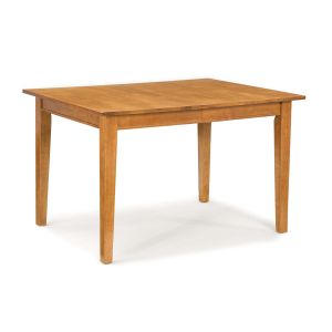 Arts & Crafts Brown Rectangle Dining Table
