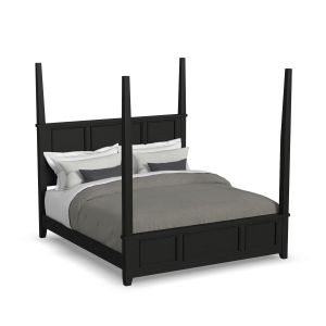 Bedford Black King Poster Bed
