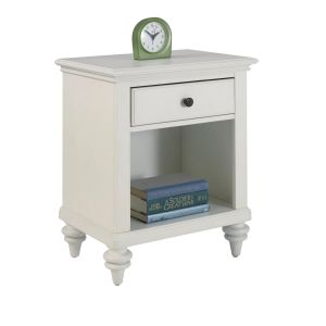 Bermuda Off-White 1 Drawer Nightstand
