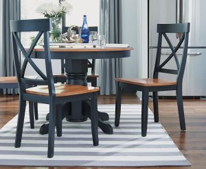 Bishop Black Dining Chair Set of 2