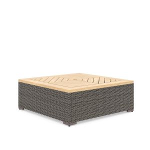 Boca Raton Gray Outdoor Coffee Table