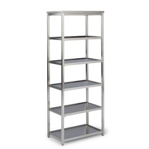 Bold Stainless Steel Six Tier Shelf
