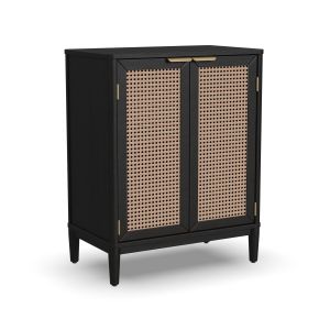 Brentwood Black Bar Cabinet