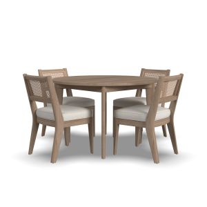 Brentwood Brown 5 Piece Round Dining Set