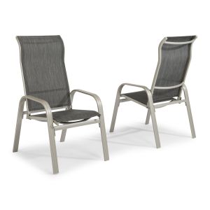 Captiva Gray Outdoor Chair Set of 2