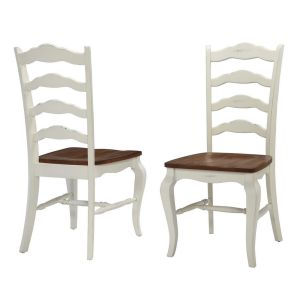 French Countryside Off-White Dining Chair, Set of 2
