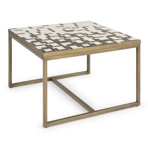 Geometric Ii Bronze Coffee Table
