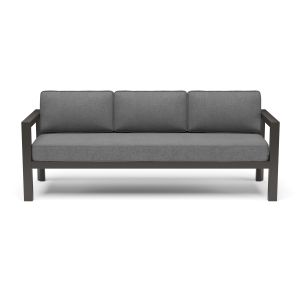 Grayton Gray Outdoor Aluminum Sofa