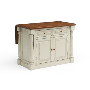 Monarch Antique White Kitchen Island