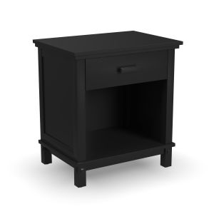 Oak Park Black Nightstand