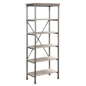 Orleans Gray Six Tier Shelf
