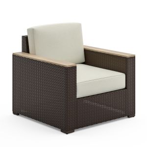 Palm Springs Brown Outdoor Arm Chair